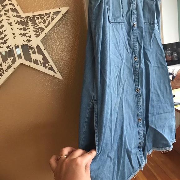 Denim dress. Country-chic! - Picture 3 of 5